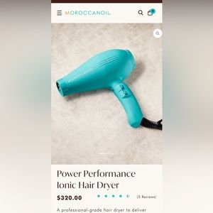 Moroccanoil Power Performance Ionic Hair Dryer